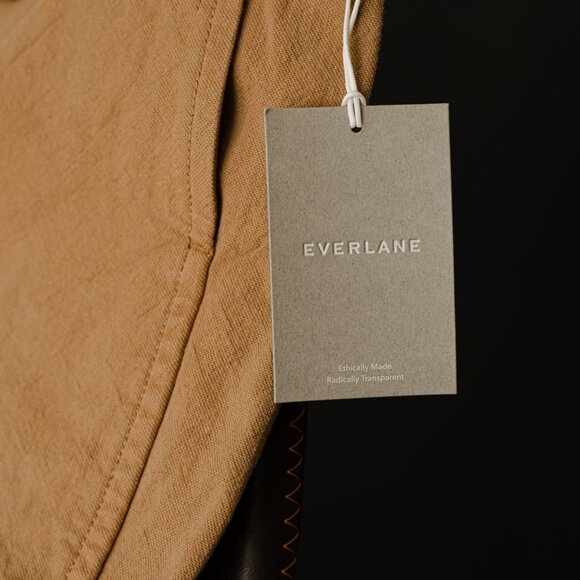 NEW WITH TAGS Everlane Canvas Organic Cotton Pull-On Pants with Pockets - Picture 5 of 12